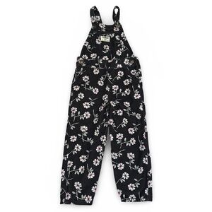 Osh Kosh 3t Floral Black Overalls